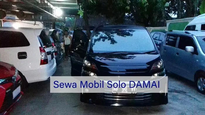 Rental sewa mobil Solo dengan sopir